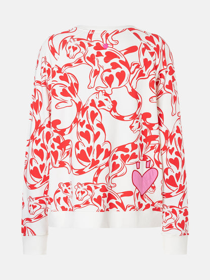 Sweatshirt "LanaL" aus Baumwolle